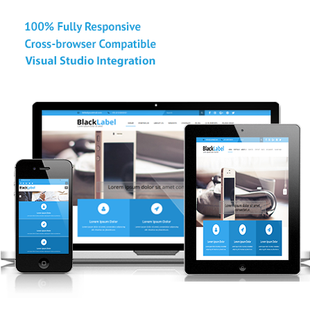 BlackLabel ASP.NET, MVC Responsive Template