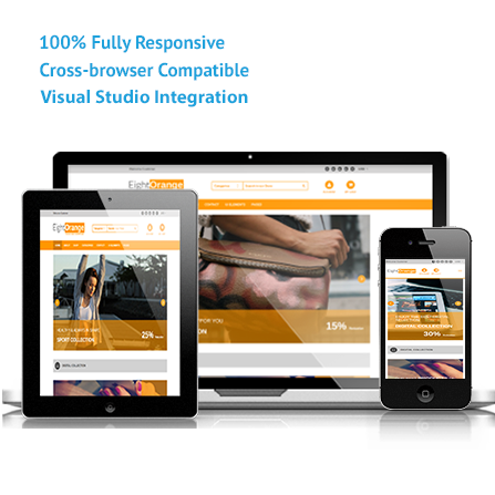 EightOrange ASP.NET, MVC Responsive Template