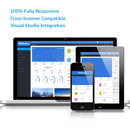 Wildomar ASP.NET, MVC Responsive Template